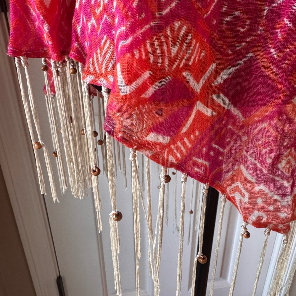 Chico's Phoebe Triangle Multicolor Patterned 100%… - image 4